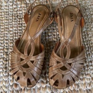 JAFA Leather Shoes, Handmade in Israel, 42, NEW